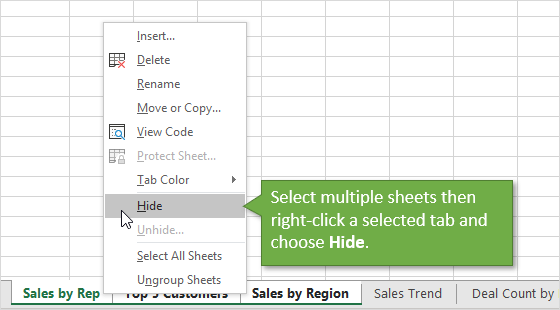 shortcut for switching sheets in excel on a mac